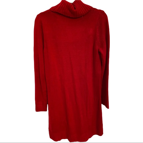 IZ sweater dress size L color red - Picture 4 of 8
